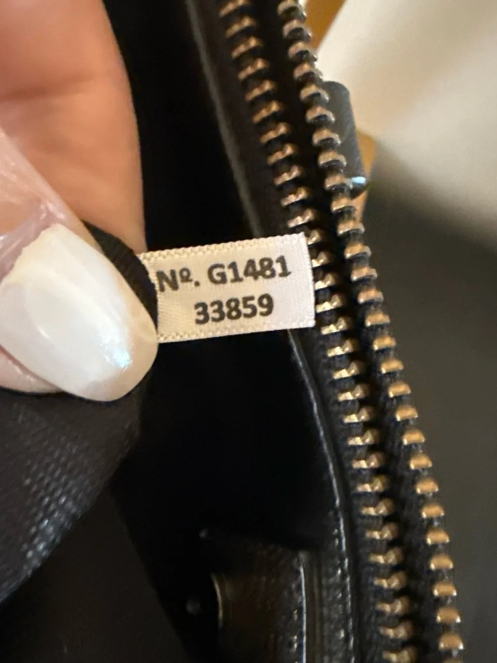 Coach Metallic Gold Pebbled Satchel with Black Trim